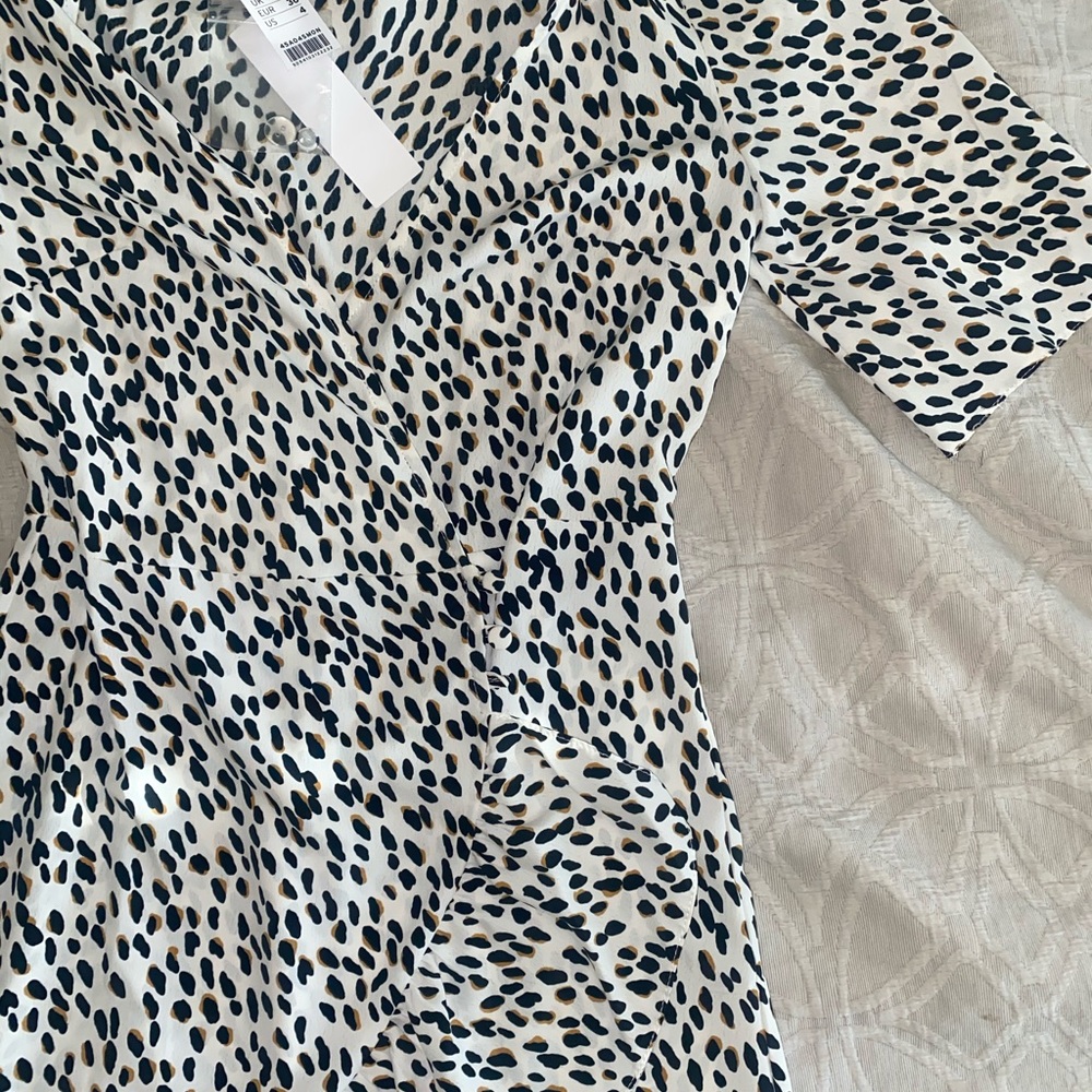 TOP SHOP WRAP DRESS - Picture 3 of 5